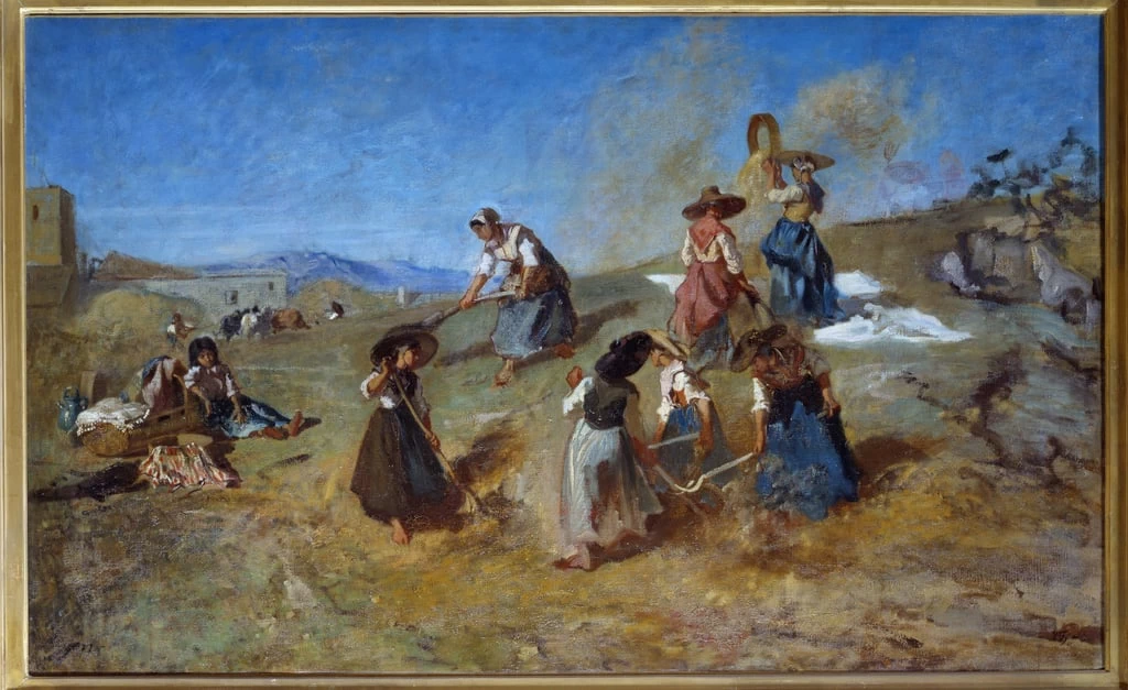 Il raccolto - Musee des Beaux, Arts, Rouen